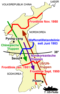 Der Koreakrieg 1950-1953